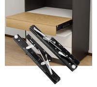Soft Close Kitchen Der Slides - 32cm Ball Bearing Rails for Effortless Inllat, & Smooth Pull-Out Shelf Glides, Space-Saving Design for Kitchen nizat