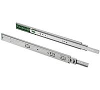 Soft Close self Close Drawer Runners Slides, Full Extension, 500mm, H45mm 25kg