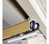 Soft Close Sliding Barn Door Hardware Kit Pocket Door Track System for 73 240cm Doors Includes 13.7ft Sliding Door Replacement Easy Installation & Durable Design