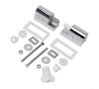 Soft Close Toilet Hinges Replacement Made of Zinc Alloy for Traditional and Contemporary Style Toilets with Top Fixing Installation Method
