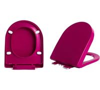 Soft Close Toilet Sea U-Shaped,Quick Release Hinges,Universal Size Toilet Lid Smooth and Easy to Clean,Colored Loo Seat Cover Safe PP Material