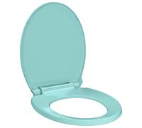 Soft-Close Toilet Seat Quick Release Oval Plastic WC Seat Multi Colours vidaXL