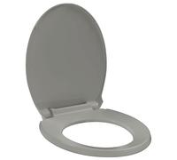 Soft-Close Toilet Seat Quick Release Oval Plastic WC Seat Multi Colours vidaXL