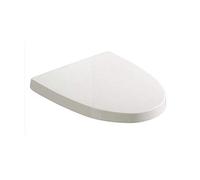 Soft Close Toilet Seat, Universal Toilet Seat with Adjustable Length and Slow Closing for Oval Toilets Multicolor(Wit)