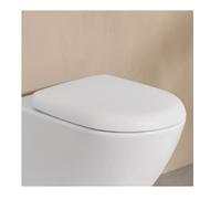 Soft Close Toilet Seat Villeroy & Boch Antao 373x445x65mm Alpine White