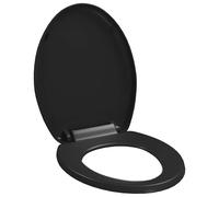 Soft-close Toilet Seat with Quick-release Design Bathroom Toilet Seat vidaXL