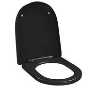 Soft-close Toilet Seat with Quick-release Design Bathroom Toilet Seat vidaXL