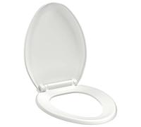 Soft-close Toilet Seat with Quick-release Design Bathroom Toilet Seat vidaXL