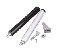 Soft Closing Door Closer 90 Degrees Within The Positioning Stop Buffer Protective Door Holder Hardware(Silver)