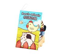 Soft Cloth Books | Skin-Friendly Soft Fabric Early Education Books - Exquisite Preschool Educational Learning Book Touch and Feel Toys Sensory Story Book for Toddler Sollee
