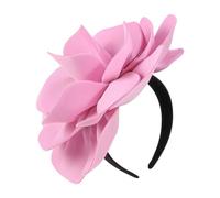 Soft Cloth Floral Headpiece Women's Comfortable Hairband for Stage Shows Theatrical Event Bold Hair Ornament