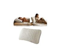 Soft Cloud-Like Pillow ，Fluffy Soft & Supportive Balance Bed PineapplePillow，Cooling Marshmallow Pillow for Back, Side & Stomach Sleepers. (White)