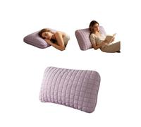Soft Cloud-Like Pillow ，Fluffy Soft & Supportive Balance Bed PineapplePillow，Cooling Marshmallow Pillow for Back, Side & Stomach Sleepers. (Purple)