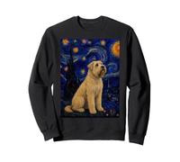 Soft Coated Wheaten Terrier Dog Van Gogh Starry Night Sweatshirt