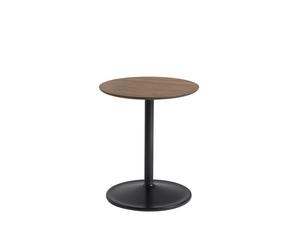 Soft Coffee Table Smoked Oak/Black Ø41 H48