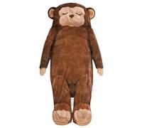 Soft Cold Weather Folding Bedding, 175x80cm, Monkey-Themed Sleeping Bag, Envelope Washable Blanket Sleeping Bag, For Outdoor Travel Hiking Backpacking Adults Men Women