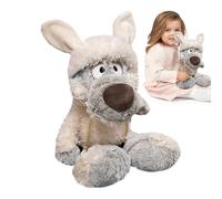 Soft Collectible Figure - 11.8 Inches Plush Wolf Doll, Wolf Stuffed Animal, Cute Sheep Costume Toy | Cuddly Plush Decoration for Bedroom Sofa Living Room Home Office Kids Playroom Nursery Gift