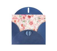 Soft Color Pale Faded Mix Of Roses Pearl Paper Holiday Greeting Card With Envelopes Weddings Party Birthday Invitations Wishes