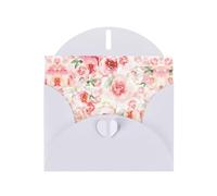Soft Color Pale Faded Mix Of Roses Pearl Paper Holiday Greeting Card With Envelopes Weddings Party Birthday Invitations Wishes