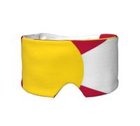 Soft Colorado State Flag Print Eyes Cover with Adjustable Strap for Sleeper Night Sleeping Work Nap and Yoga