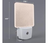 Soft Colors Eiffel Tower Led Night Light Plug in, Modern Nightlight Dusk to Dawn Sensor Wall Night Lights for Hallway Bedroom Stairway