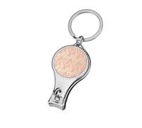Soft Colors Eiffel Tower Pattern France Nail Clipper Curved Blades with Nail File Sharp and Sturdy,Nail Clippers for Salon Home Nail Art, Toenail Clippers Pedicure Tools for Feet for Men & Women