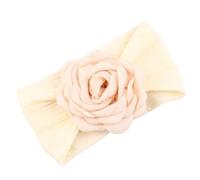 Soft & Comfortable Headwear Baby Floral Headband For Infants Protecting Fontanelle Comfortable Stretchy Fabric Hairband