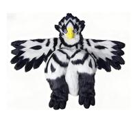 Soft Comfy Fursuit Mascot,Furry Fursuit Animal costume for playing a birdman,For Party Halloween Cosplay Costume Accessory