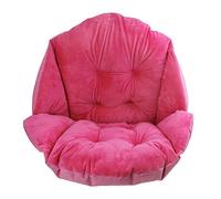 Soft Comfy Seat Cushion with Back Support Elastic Strap Armchair Cushion Cozy Warm Plush Lazy Sofa Office Seat Pad Pillow Relieves Back Coccyx Sciatica Tailbone Pain Relief Chair Cushions Floor Mat