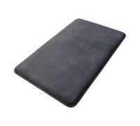 Soft Coral Velvet Bath Mat, 40x60cm Dark Grey, Plush Non-Slip Rug | Step Out Of The Shower Onto A Cloud-soft 40X60cm Coral Velvet Mat That Soaks Up Water And Warms Cold Toes.