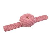 Soft Corduroy Wrist Pin Cushion Pumpkin Shape Wrist Pin Cushion Hands Sewing Assistant Five Senses Watch (Pink, One Size)