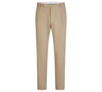 Soft Cotton Blend Suit Trousers Hechter Modern Fit Beige 56