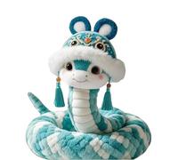 Soft cotton cushion for home office decoration, symbolizing good wealth, symbolizing the year of the snake plush pillow