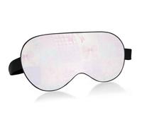 Soft Cotton Filled Lightweight Eye Cover with Curved Design No