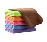 Soft Cotton Kitchen Rags 10 Pack 30x30cm Absorbent Cleaning Cloths for Dishwashing Bar Work Wiping and Drying Applications
