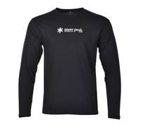 Soft Cotton Logo Long Sleeve T Shirt Black, Medium