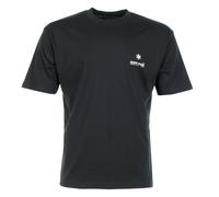 Snow Peak Mens Relaxed Fit Soft Cotton Logo T-Shirt - Colour: 019 Black - Size: Large