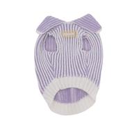 Soft Cotton Sweater for Pets, Small Dog Clothing, Cute French Fries Printed, Design Jacket for Cats and Animals(Purple,L)