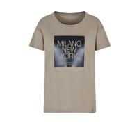 Soft Cotton T-shirt - female - Armani Exchange - T-Shirts - Brown - S - Tops S