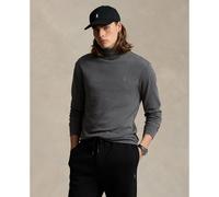 Soft Cotton Turtleneck Dark Grey
