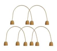 Soft Croquet Play Arches - Rope Targets Set, Lawn Activity Equipment, Backyard Leisure Toys, Flexible Playset | Outdoor Game Targets, Croquet Wickets Set for Players, Families, Lawn, H
