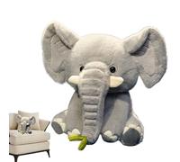 Soft, Cuddly Elephant Plush, Plush Elephant, Stuffed Elephant Plush, 9.84 Inch Elephant Plush Doll with Large Ears, Ultra Soft Stuffed Toy, Elephant Plush Toy