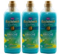 Soft cuddly fabric softener FRESH 3 x 1L for 38 washes up to 8 weeks freshness