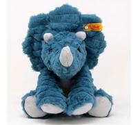 Soft Cuddly Friends Dixi triceratops, petroleum blue - Brand New & Sealed