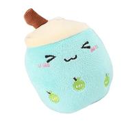 Soft Cuddly Pillow - Durable Squeaky Chew Doll Kawaii Ornaments Milk Cup Shape | Calming Training Aid for for Small and Medium Dogs Active Behavior