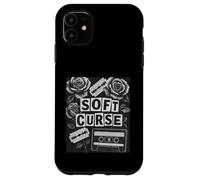Soft Curse Roses Razorblade Witch House Case for iPhone 11