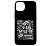 Soft Curse Roses Razorblade Witch House Case for iPhone 14 Plus