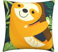 Soft Cushion Case S-Loth On Branch Plants 45X45Cm, Pillow Cases Breathable Pillowcase For Garden Home Car