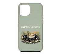 Soft Days Only Cute Duck Pond Cozy Nature Cottagecore Calm Case for iPhone 12/12 Pro