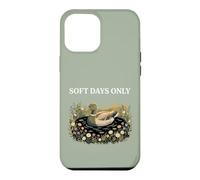 Soft Days Only Cute Duck Pond Cozy Nature Cottagecore Calm Case for iPhone 12 Pro Max